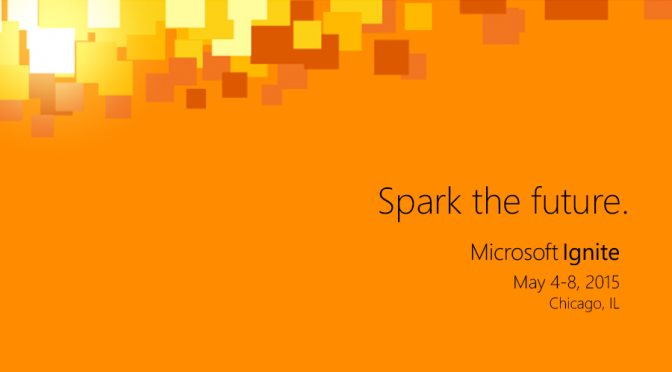 #MSIgnite sessions available in a single spreadsheet